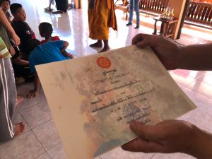 タイ孤児院支援活動